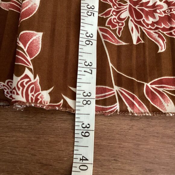 Jon & Anna Skirt Maxi Women's Large in Floral Stretch Waist Prairie Boho Western - Picture 8 of 8